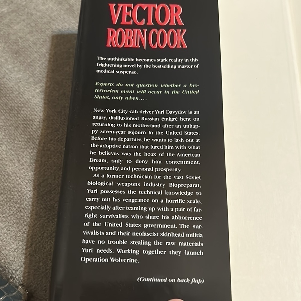 Robin Cook Vector - Picture 3 of 4